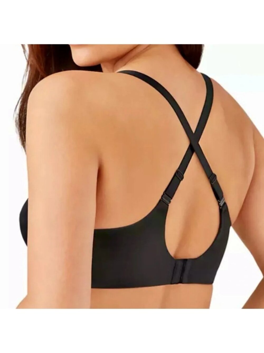 🆕 WACOAL Superbly Smooth Convertible Underwire Bra 34DDD Black #853342 - Picture 3 of 10